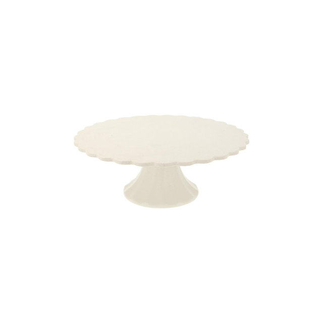 Meri Meri Small Cream Reusable Bamboo Cake Stand