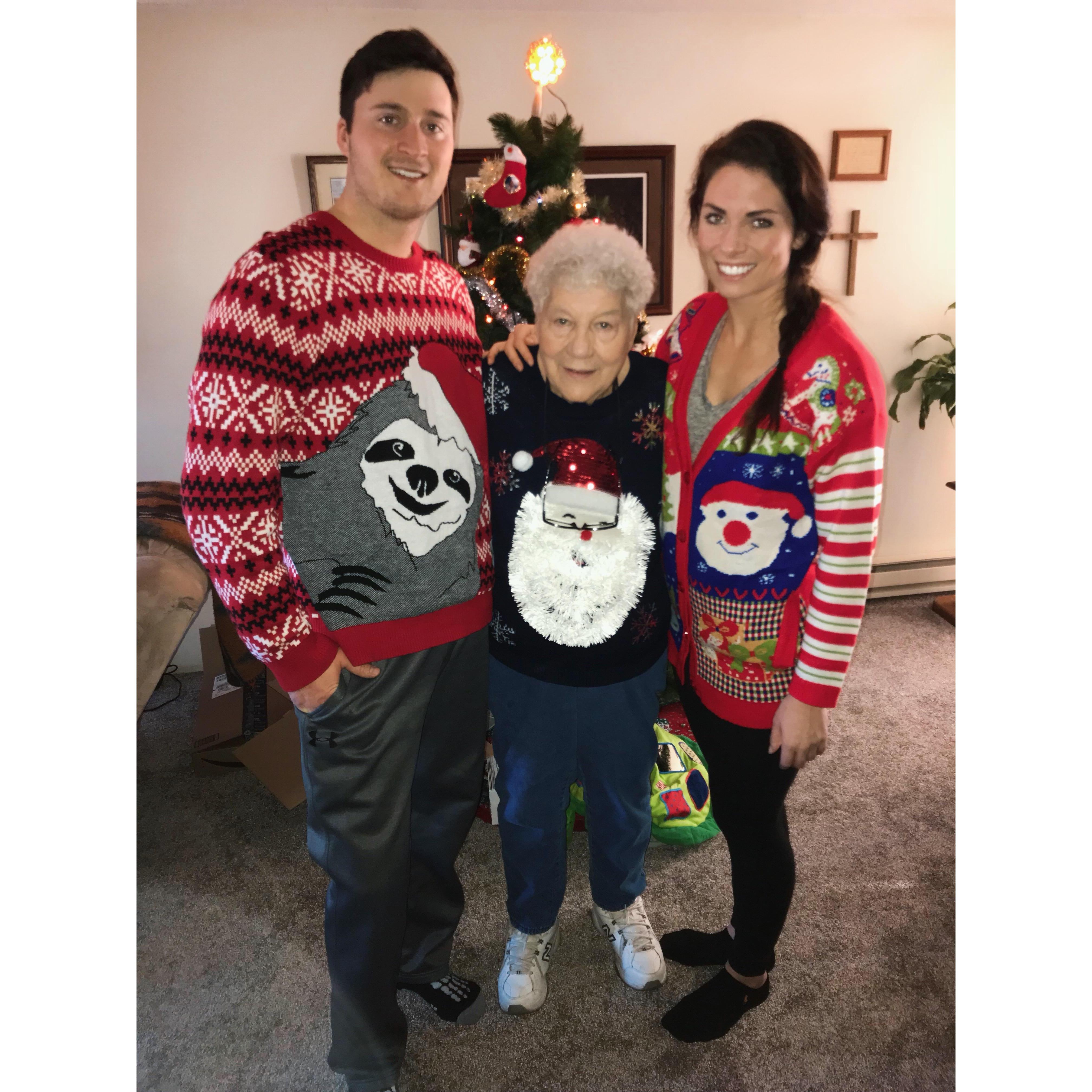 With Grandma Ruth