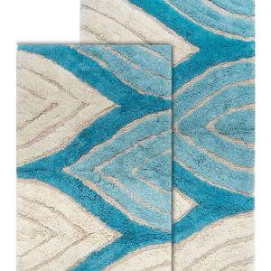 Chesapeake Davenport Cotton Anti Skid 2 Piece Bath Rug Set