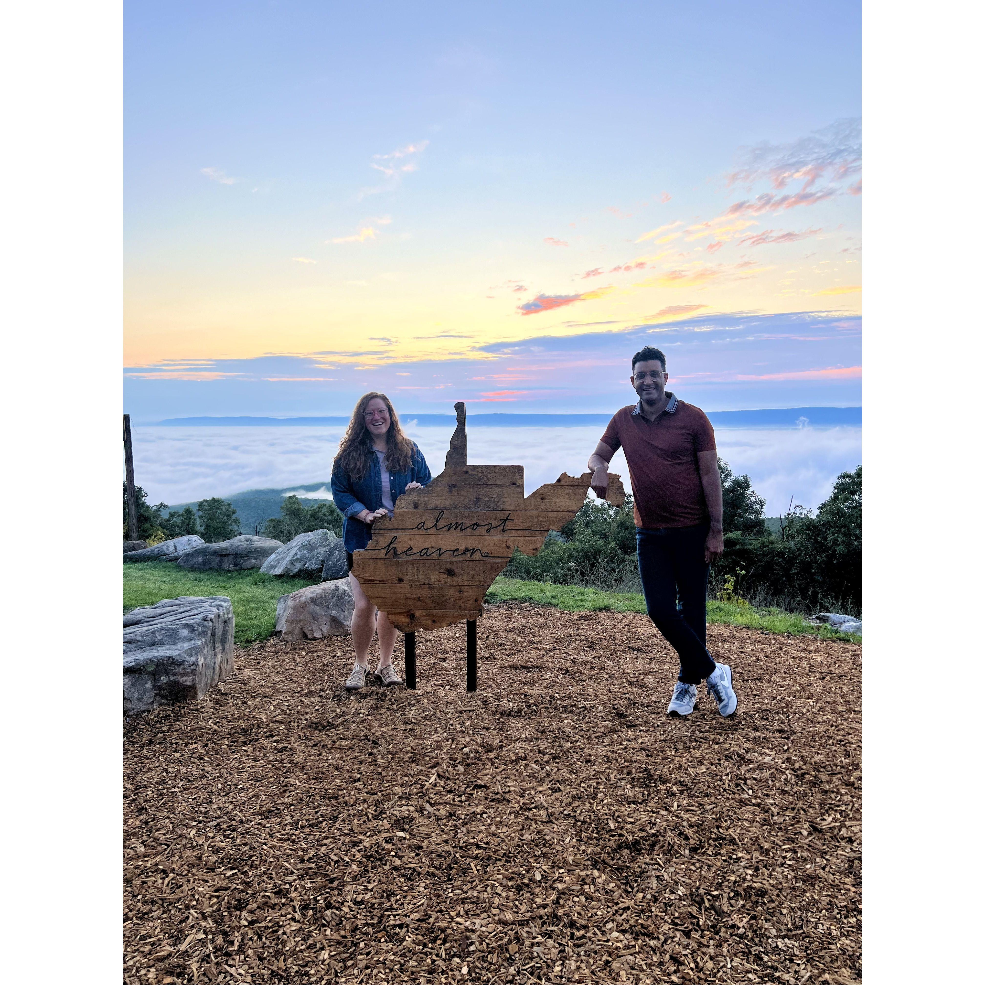 Our first camping trip to West Virginia