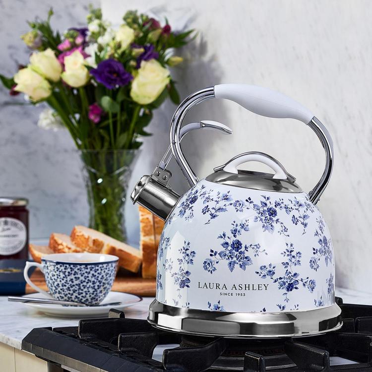 Laura Ashley, 10-Cup Stove Top Kettle | Zola