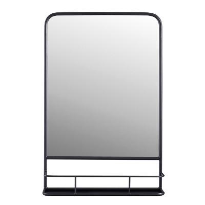 20"x30" Pharmacy Mirror With Metal Shelf (Powder Coated)Mirror Pewter - Threshold&#153;