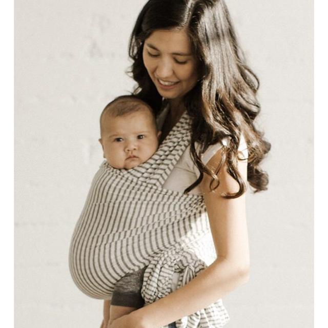 NATURAL & GREY STRIPE - Solly Baby