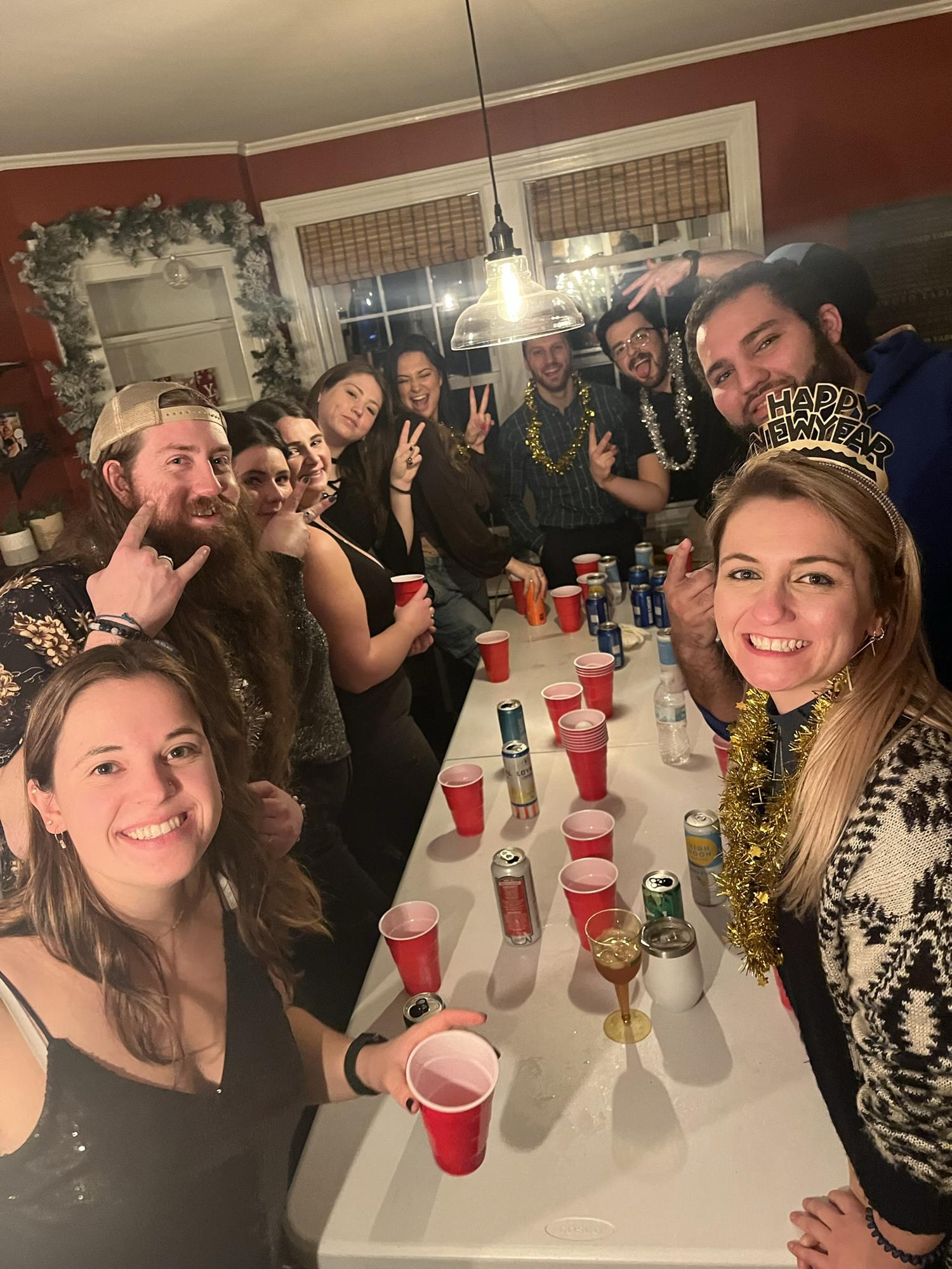 Christian and his close friends!