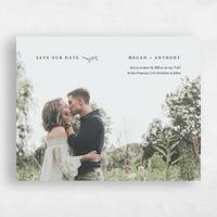 Black Wedding Save the Date - Unconditional Portrait
