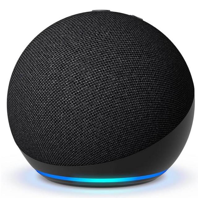 Amazon Echo Dot (newest model), Vibrant sounding Alexa speaker, Great for bedrooms, dining rooms and offices, Charcoal