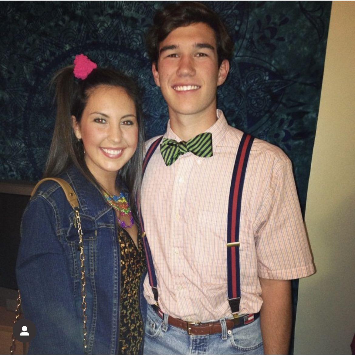 Our first picture together! Tacky Prom 2014