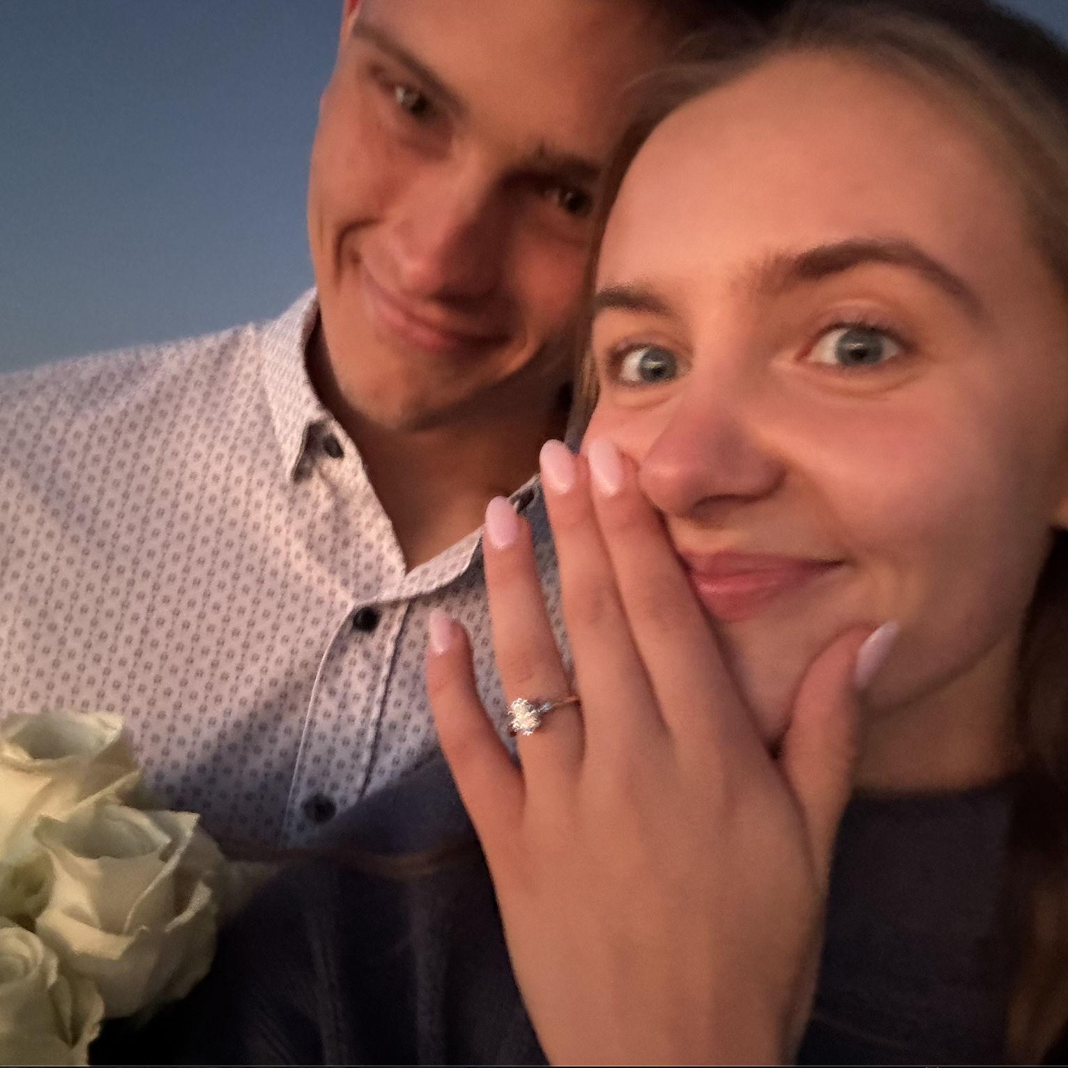 10.09.25 - He proposed on our 3 year anniversary!!