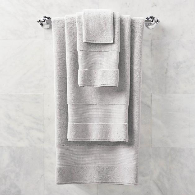 Resort Cotton Hand Towels - Fog