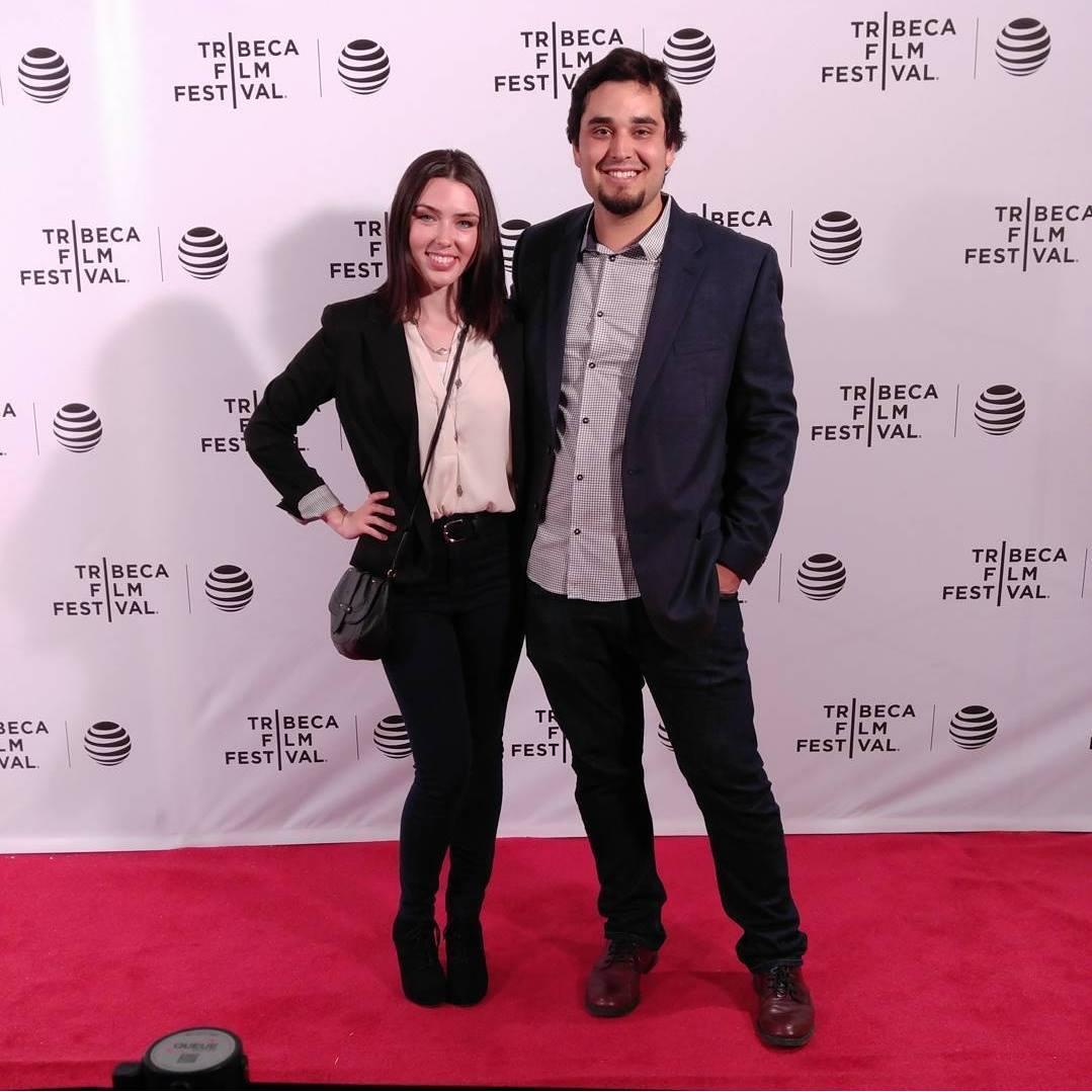 At a documentary premier for a film Brian worked on at the Tribeca Film Festival in NYC, 2016.