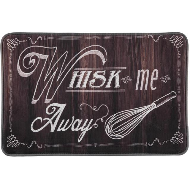 20" X 30" Relaxed Chef Series Anti-Fatigue Kitchen Mat Whisk Me Away - J&V Textiles