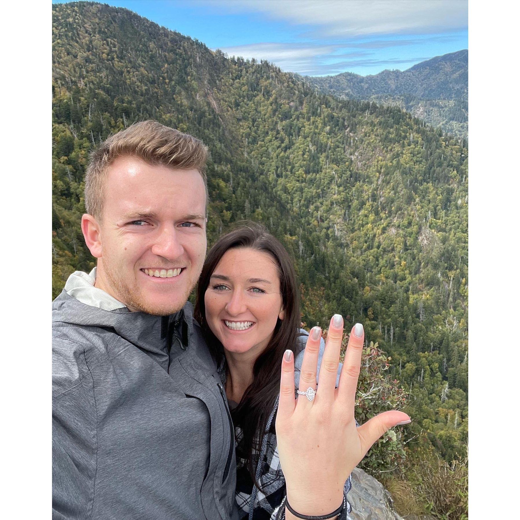 Our engagement in Bryson City, NC