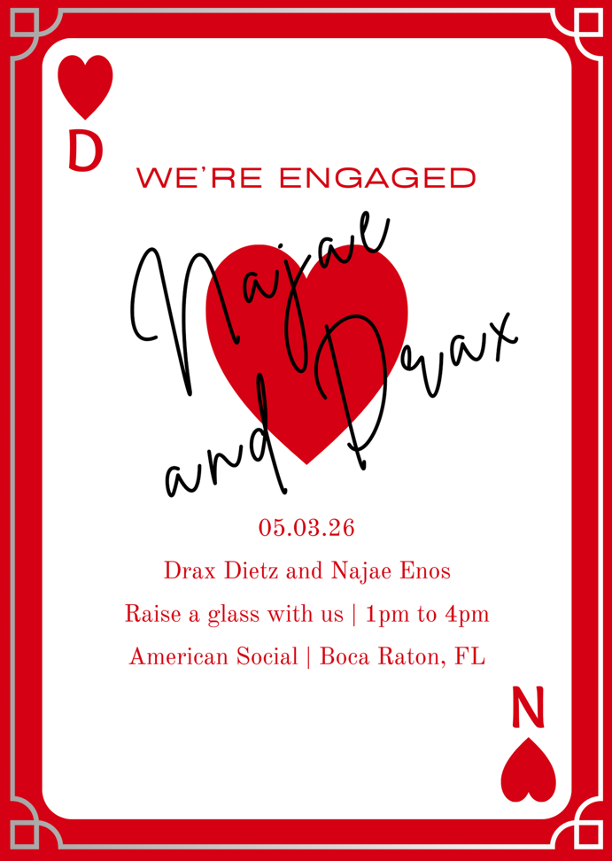 The Wedding Website of Najae Enos and Drax Dietz