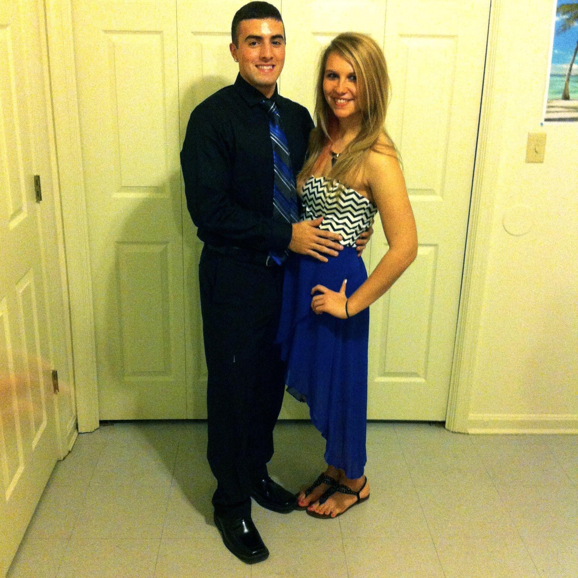 Our first AST formal together.