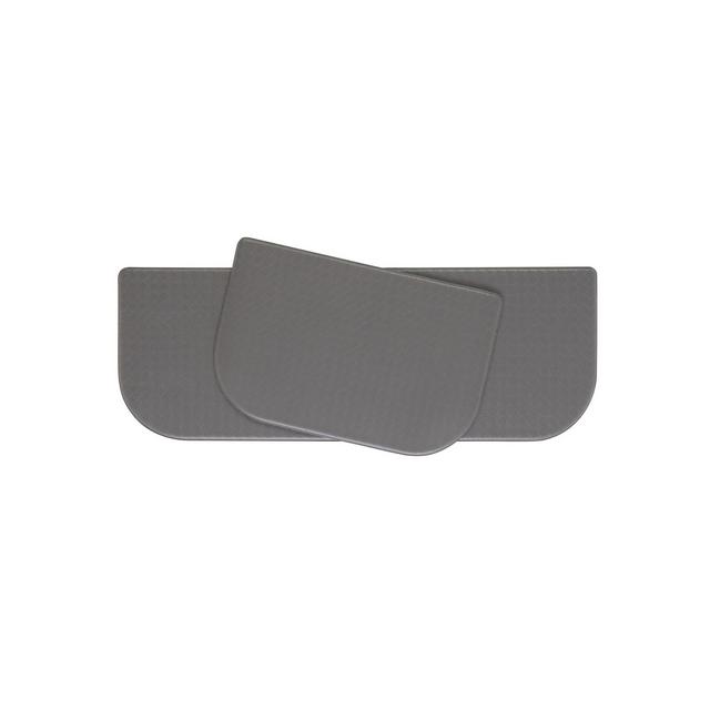 Chef Gear Playa Wedge Fatigue-Resistant Kitchen Mat 2 Piece Set, 17.5" x 48" and 17.5" x 28"