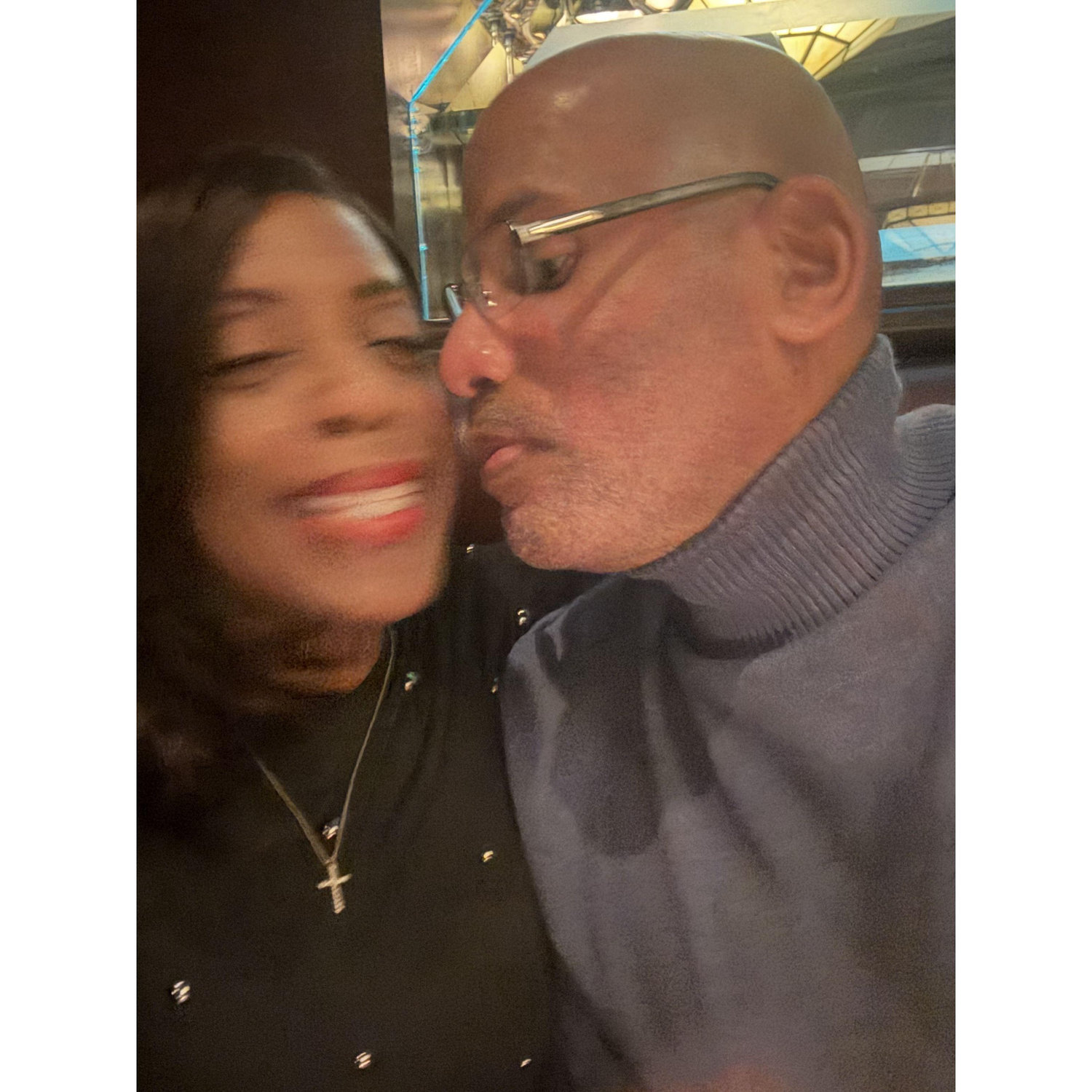 We celebrated our Birthday. We were born on the same day