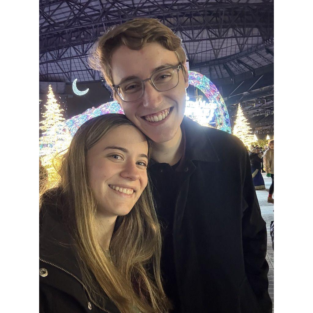 Christmas Party at the T-Mobile lights show