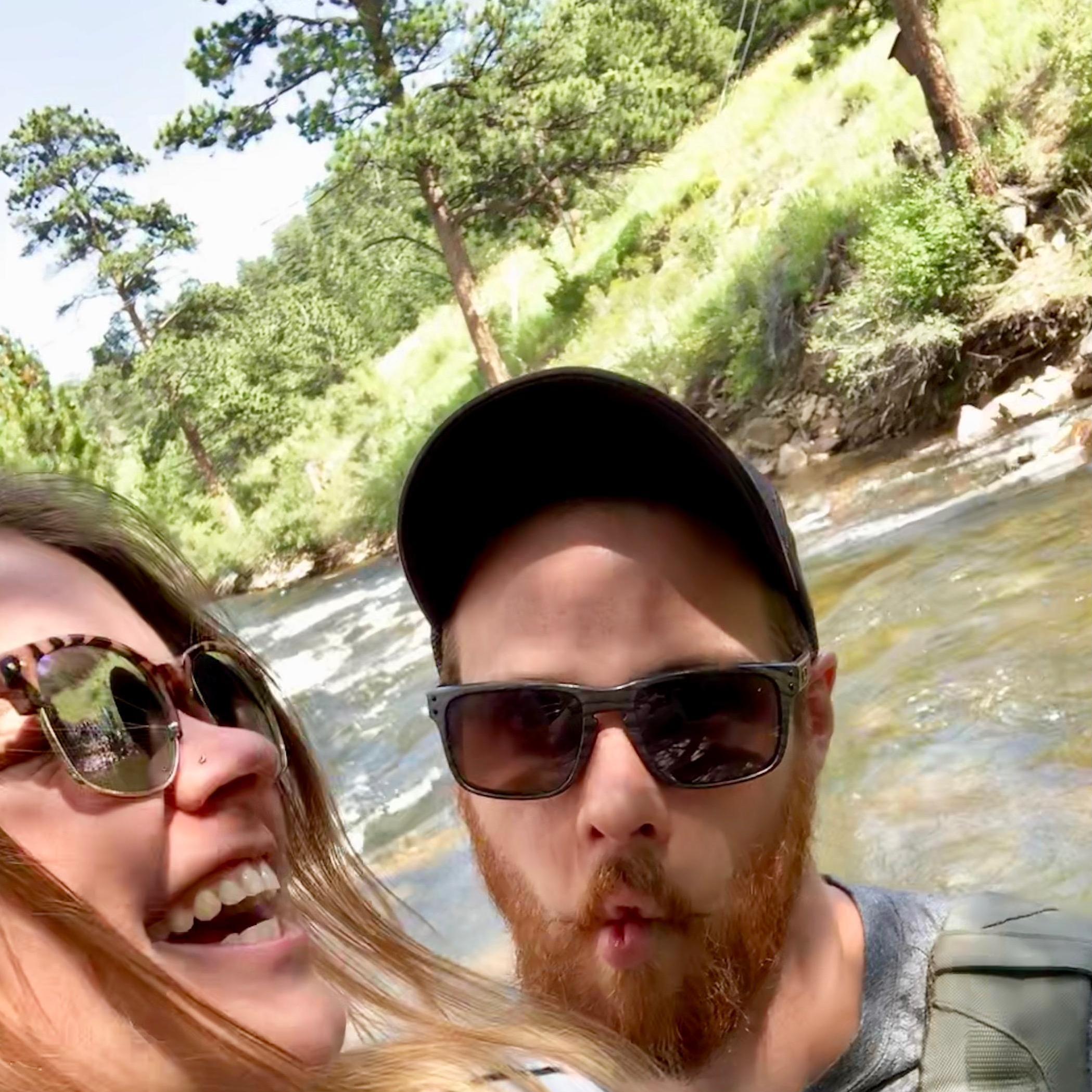 Rocky Mountain rivers make for great backdrops.
