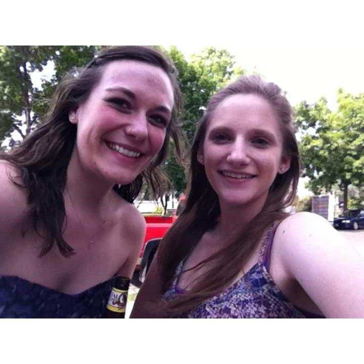 Jessie and I at her first college graduation! :)