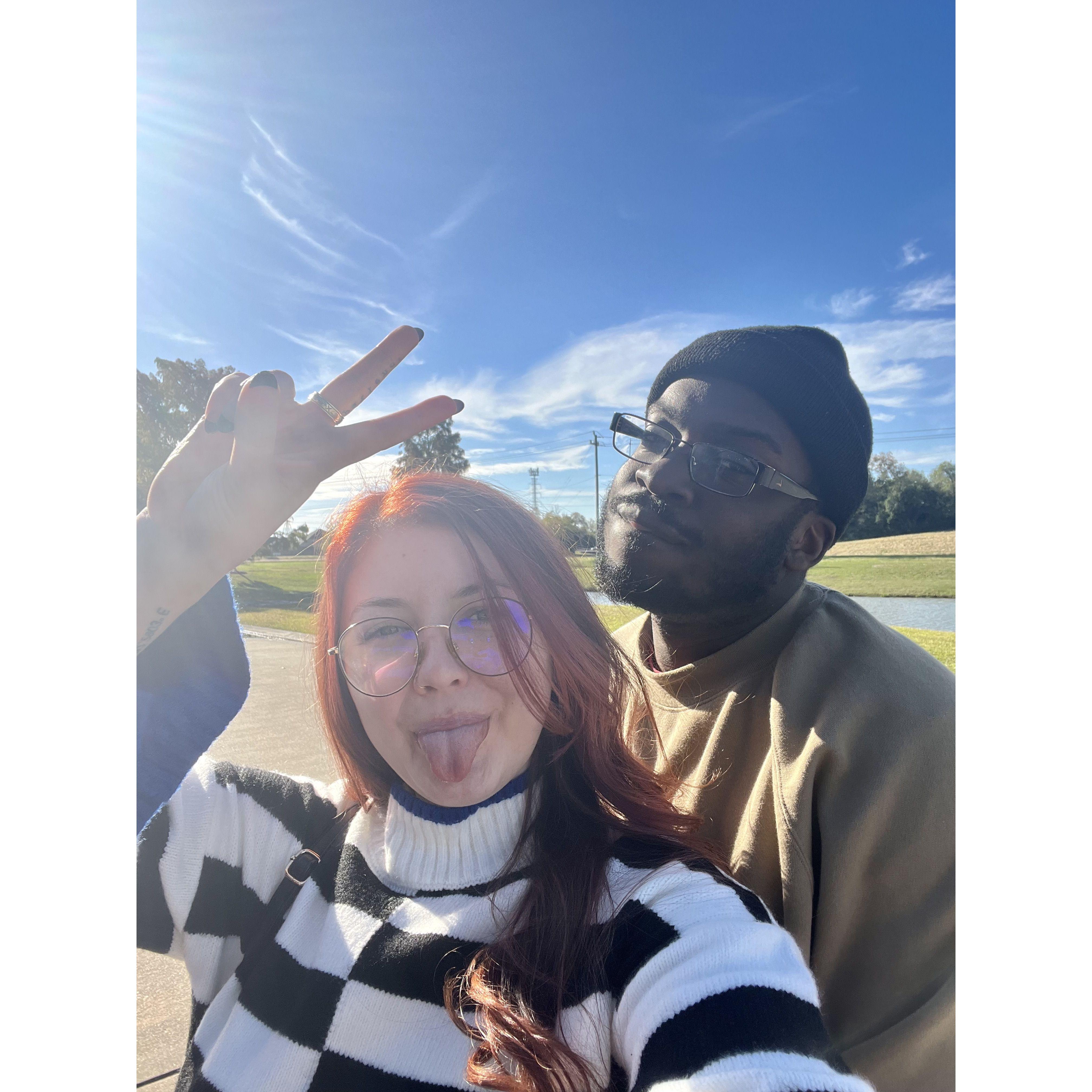 We made it to dating for one year!