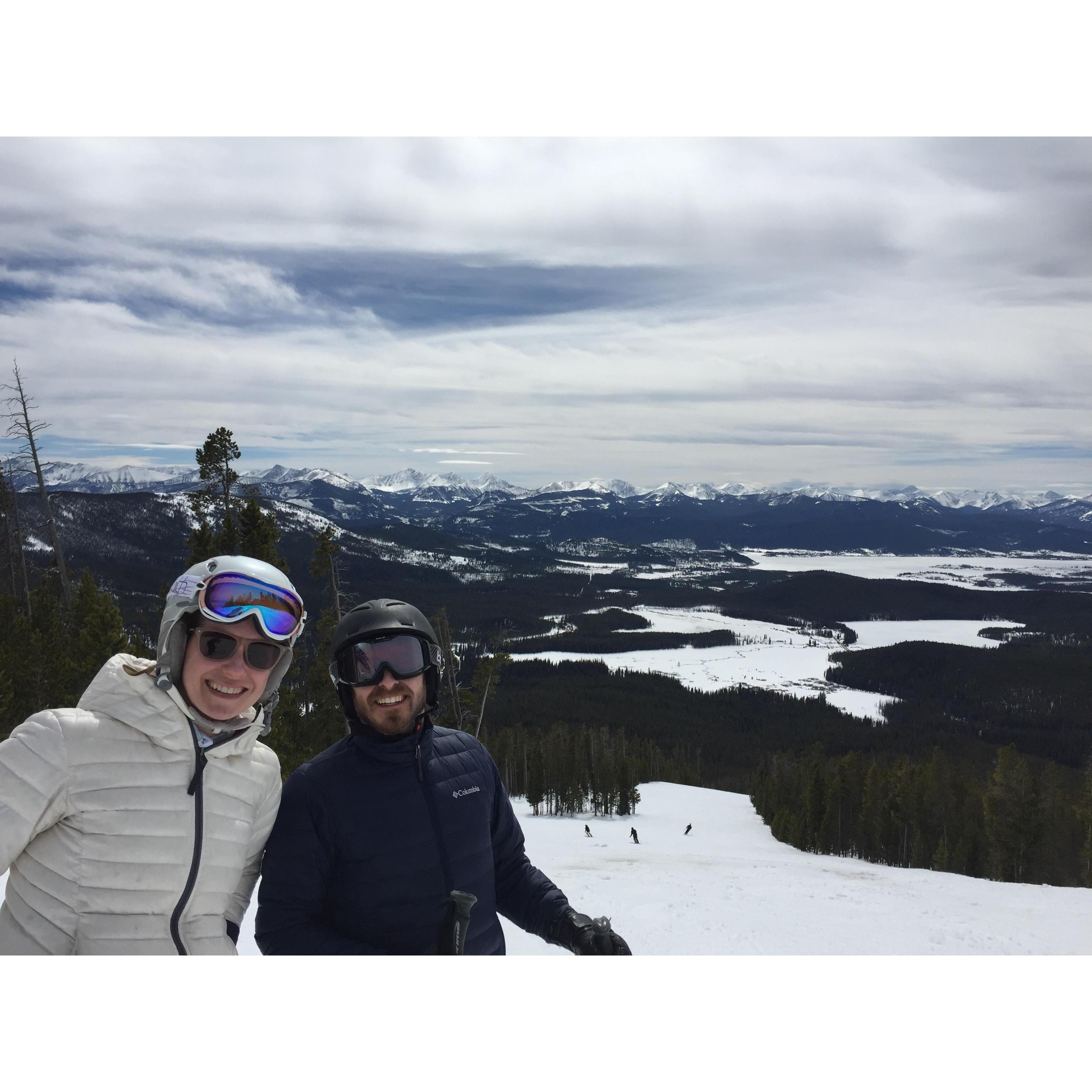 Skiing in Montana