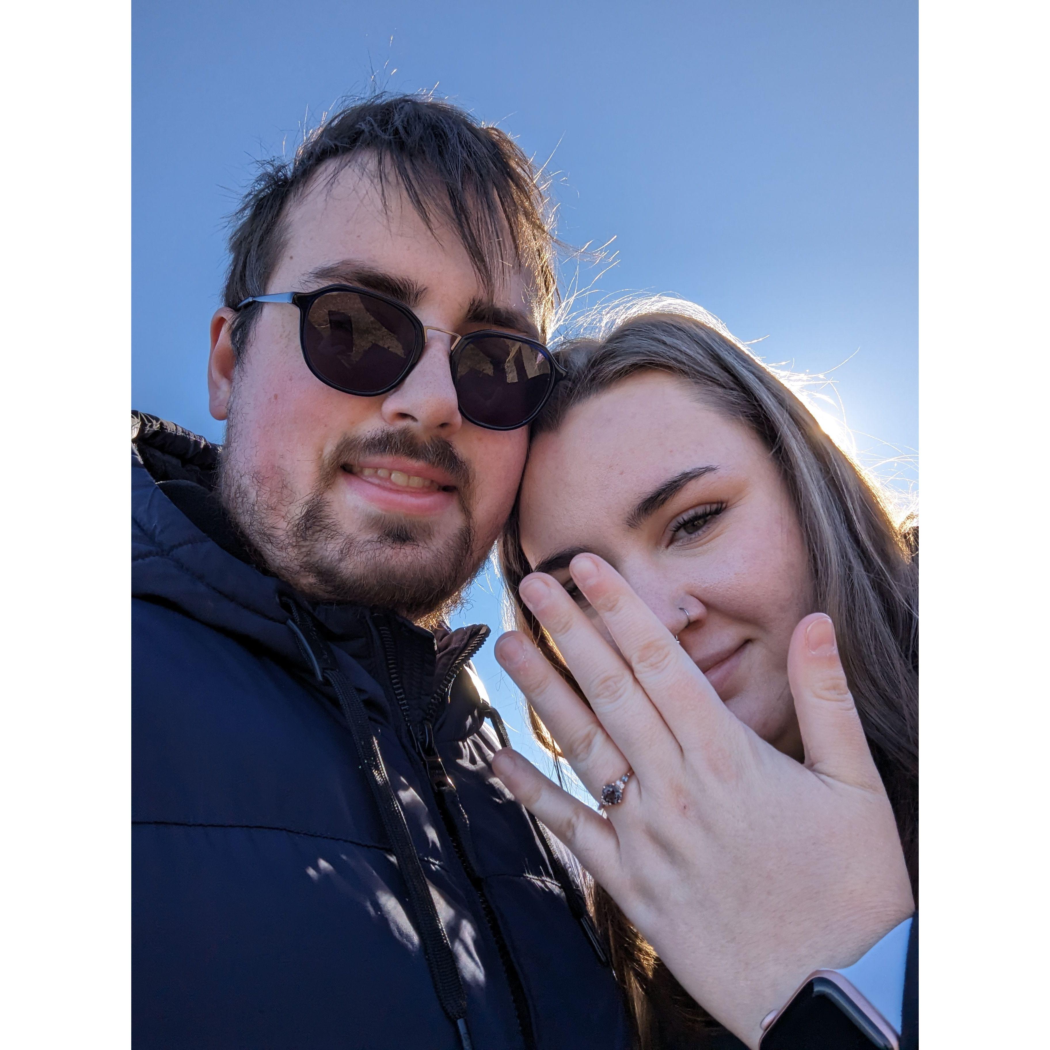 Right after the proposal!