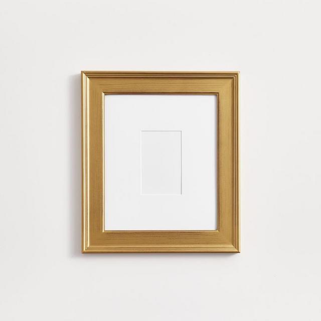Seine Gallery Wide Frame, 11"x13" Overall (4"x6" Opening) - Gold