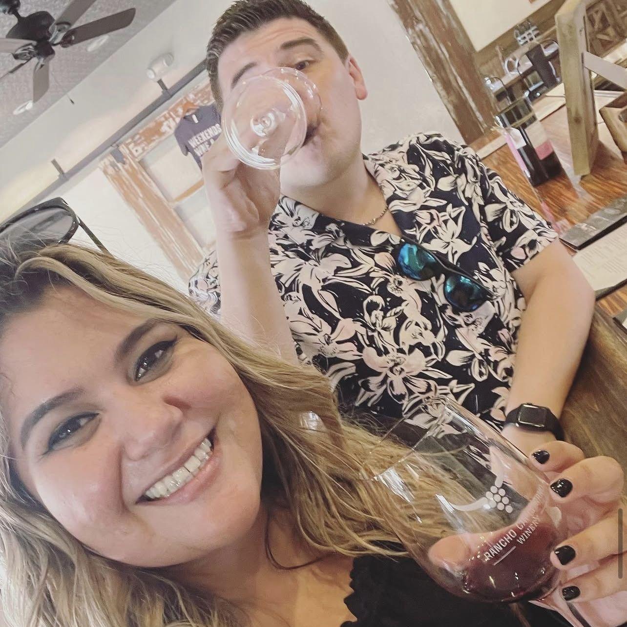 One thing we both love, WINE! we come to SJC as often as we can just to catch a flight at Rancho Capistrano Winery. Added perk, we get to visit Dianne and Felipe while we are out here.