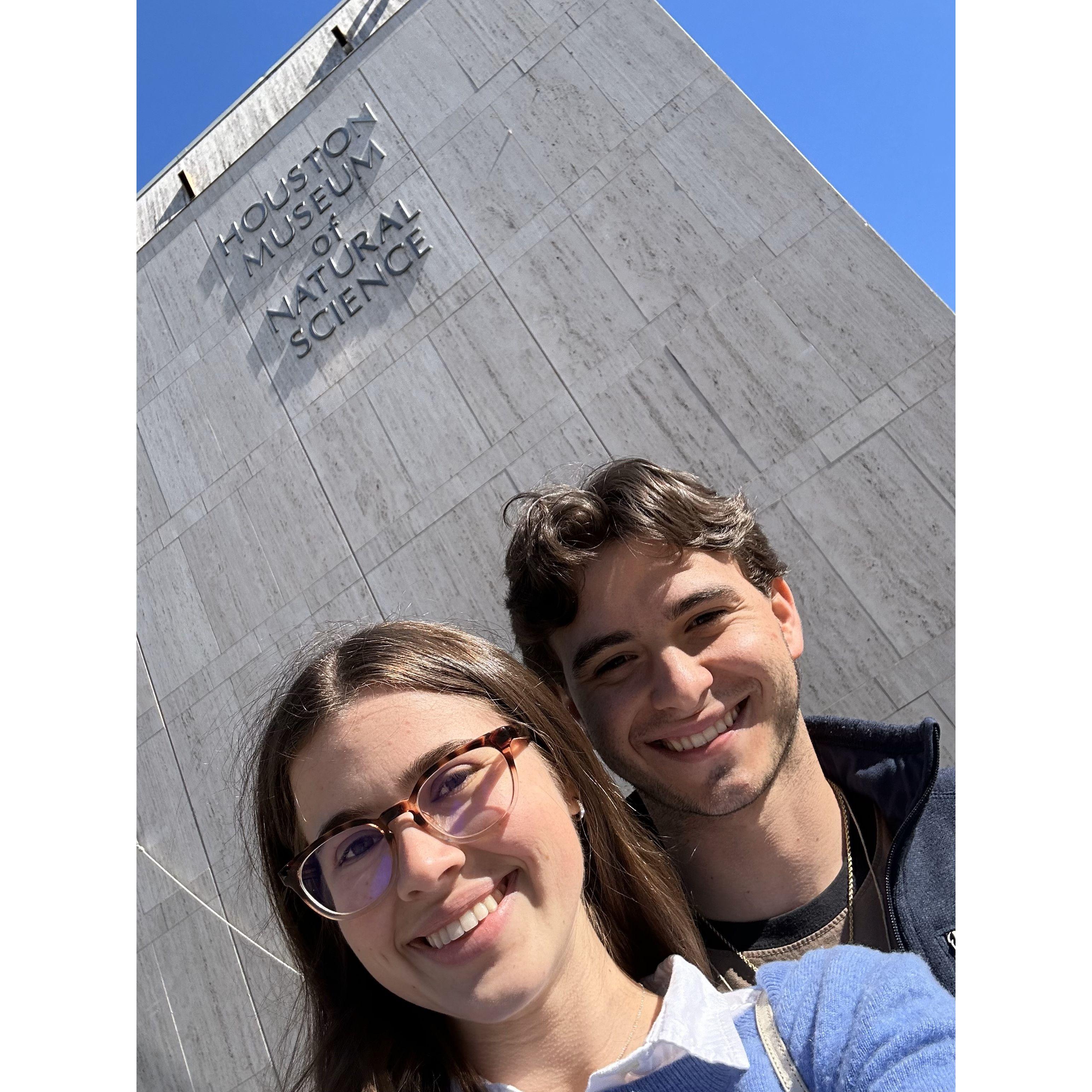 Houston Museum of Natural Science (we loved the gem and mineral hall)