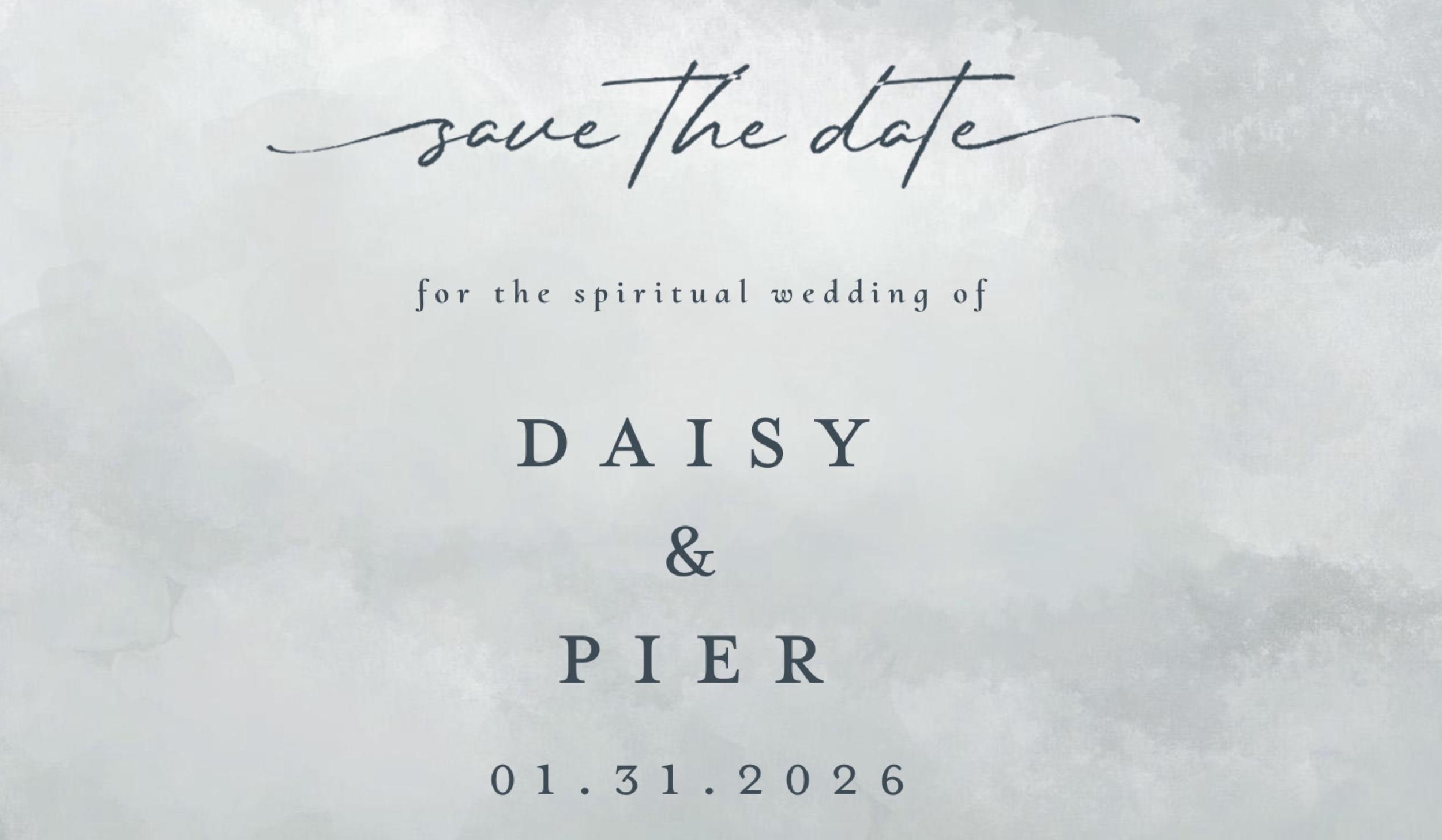 The Wedding Website of Daisy R and Pier S