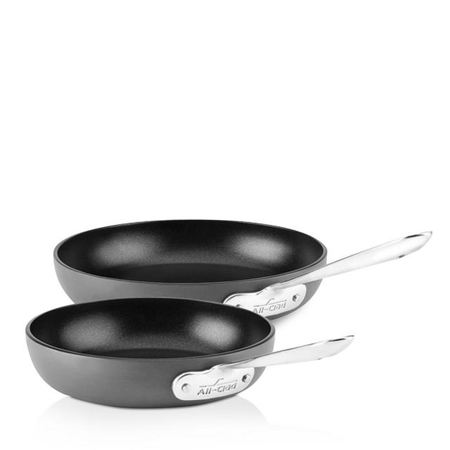 All-Clad - Hard Anodized Nonstick 8" and 10" Fry Pan Set