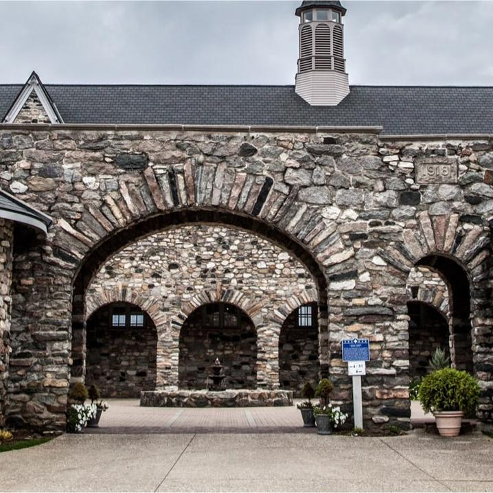 Where you’ll arrive for the ceremony.