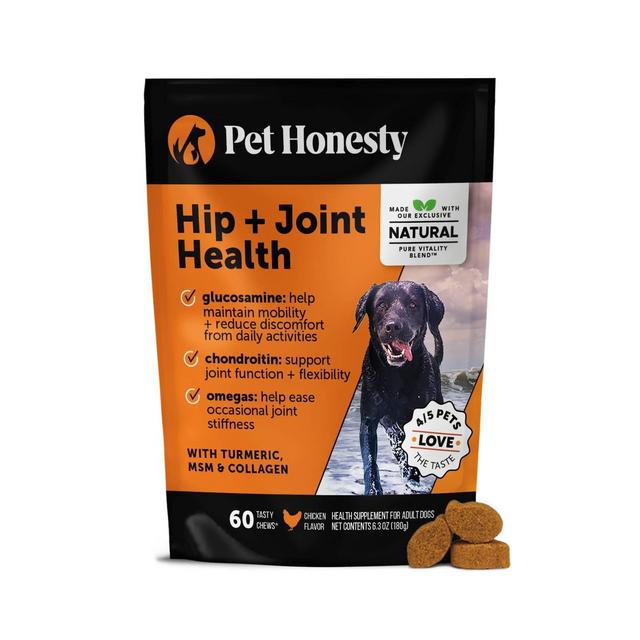 Pet Honesty Hip & Joint Health Chicken Flavor Supplement for Dog - 60ct