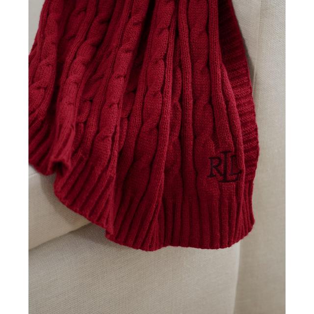 Lauren Ralph Lauren Jamie Cable-Knit Throw, 50" x 60"