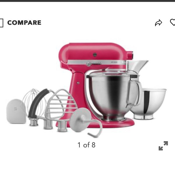 2023 Color of the Year Hibiscus Stand Mixer