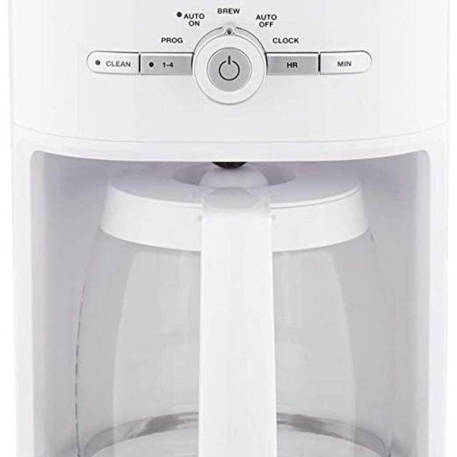 Cuisinart DCC-1120 12-Cup Classic Programmable Coffeemaker, white