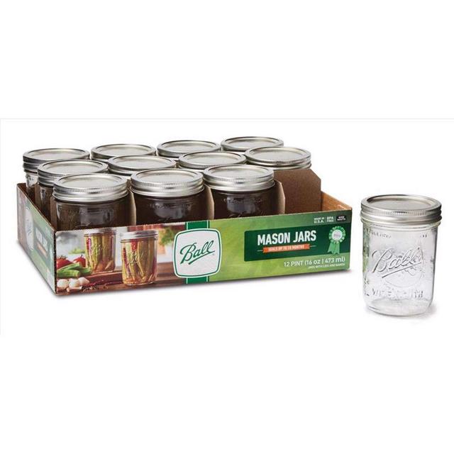 Ball Wide Mouth Mason Jar 16oz