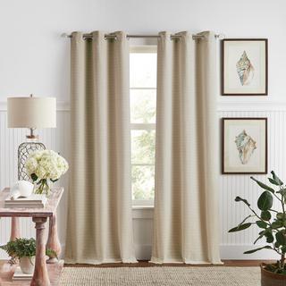 Sutter Grommet Room Darkening Curtain Panel, Set of 2