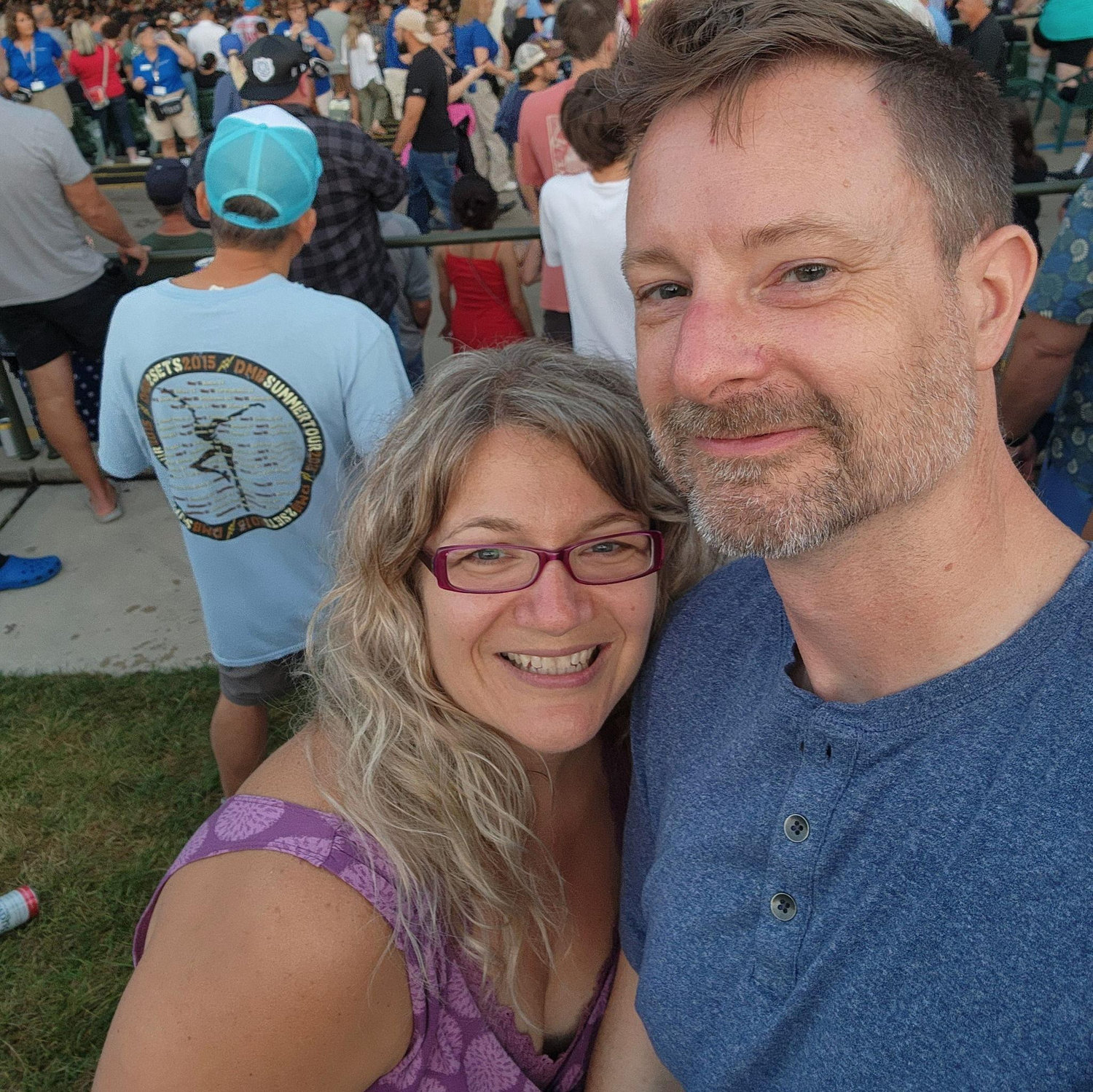 Our first concert together - DMB!!