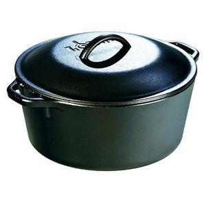 Lodge Cast Iron Dutch Oven 5 Quart
