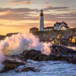 Scenic walk around the Portland Head Light