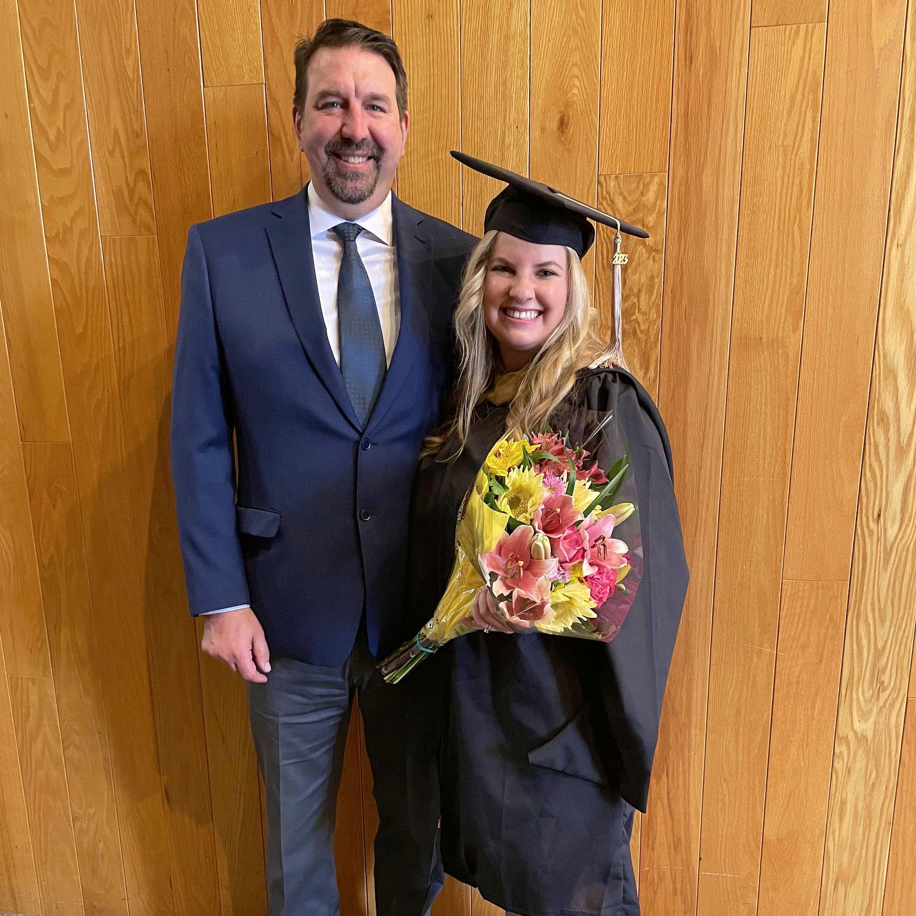 Sarah Executive MBA graduation