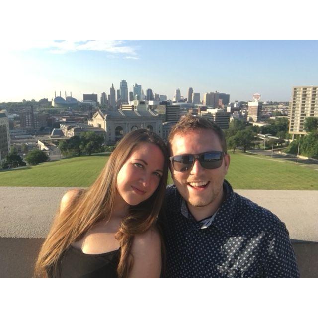 In Kansas city for a friend's wedding