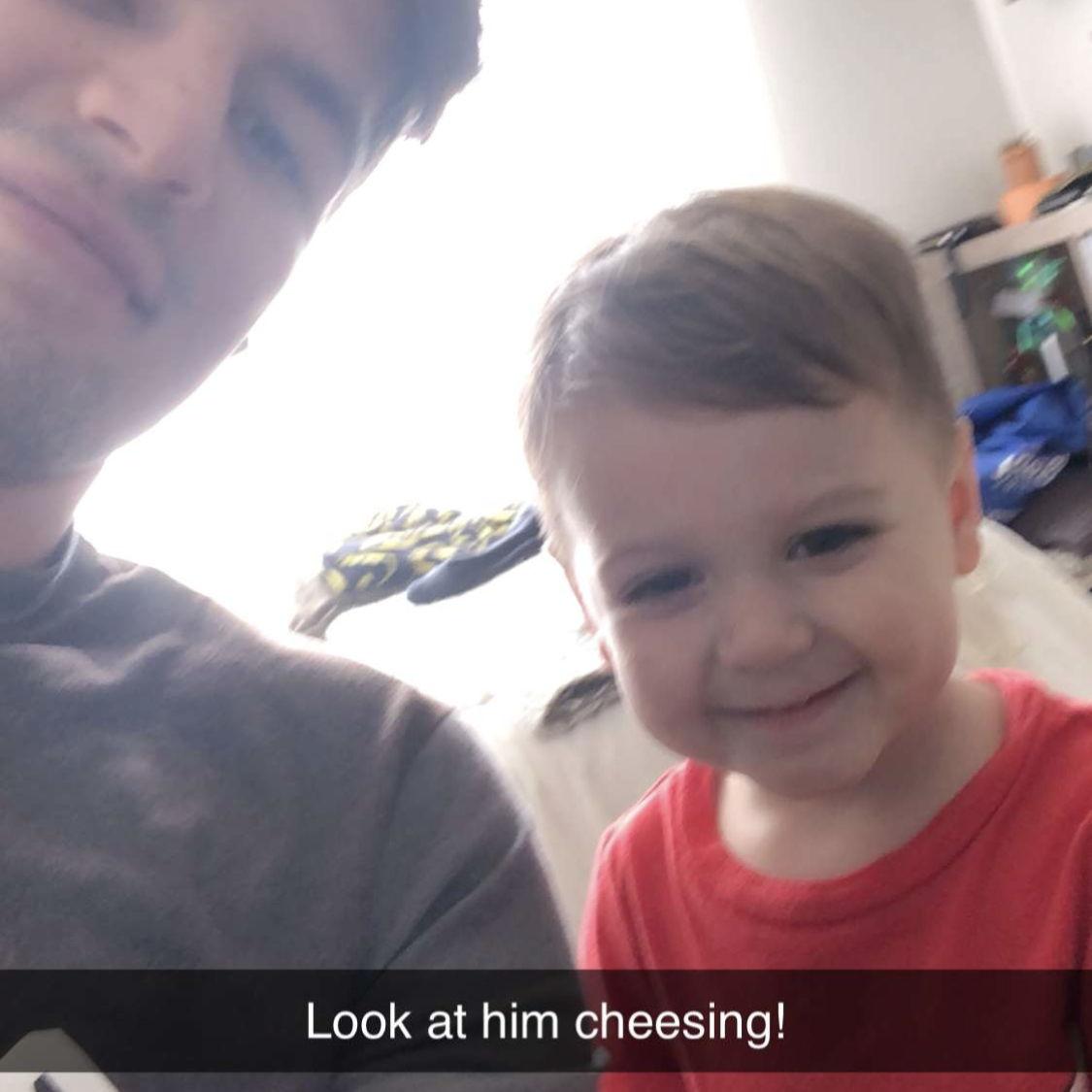 Kaitlyn and Christian keep up a long snapchat streak (when that was a thing), calling late at night in Denmark after Christian finished work in Raleigh.