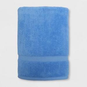 Perfectly Soft Solid Bath Sheet Placid Blue - Opalhouse™
