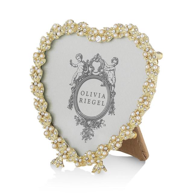 Olivia Riegel Gold Contessa Heart Frame, 3.5"