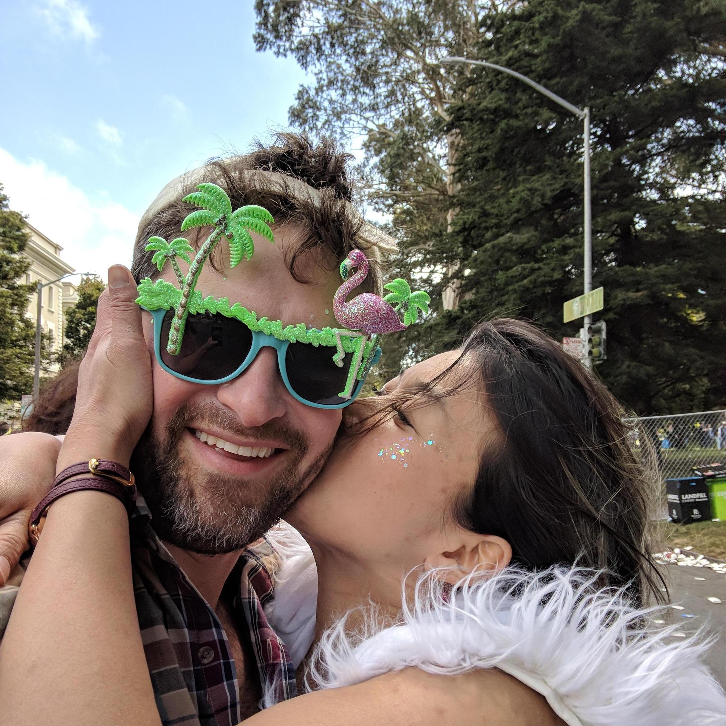 MIKE: You're drunk! LALA: <3 <3 <3