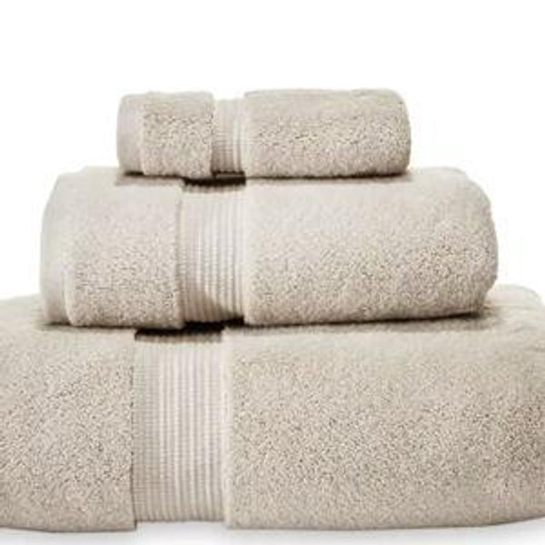 Hudson Park Collection Luxe Turkish Towel - Bath Sheet Adobe Beige