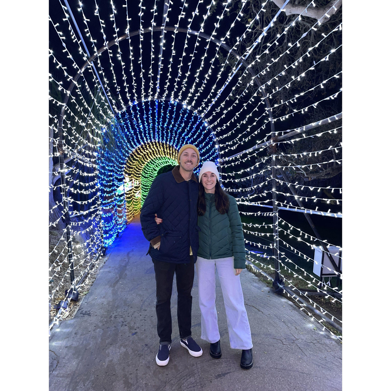 December 2024 at Zoolights for Nicole's bday