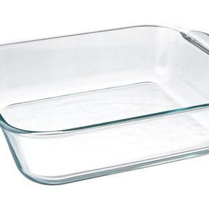 Pyrex Basics 8 Inch Square Glass Baking Dish (8in x 8in x 2.5in)